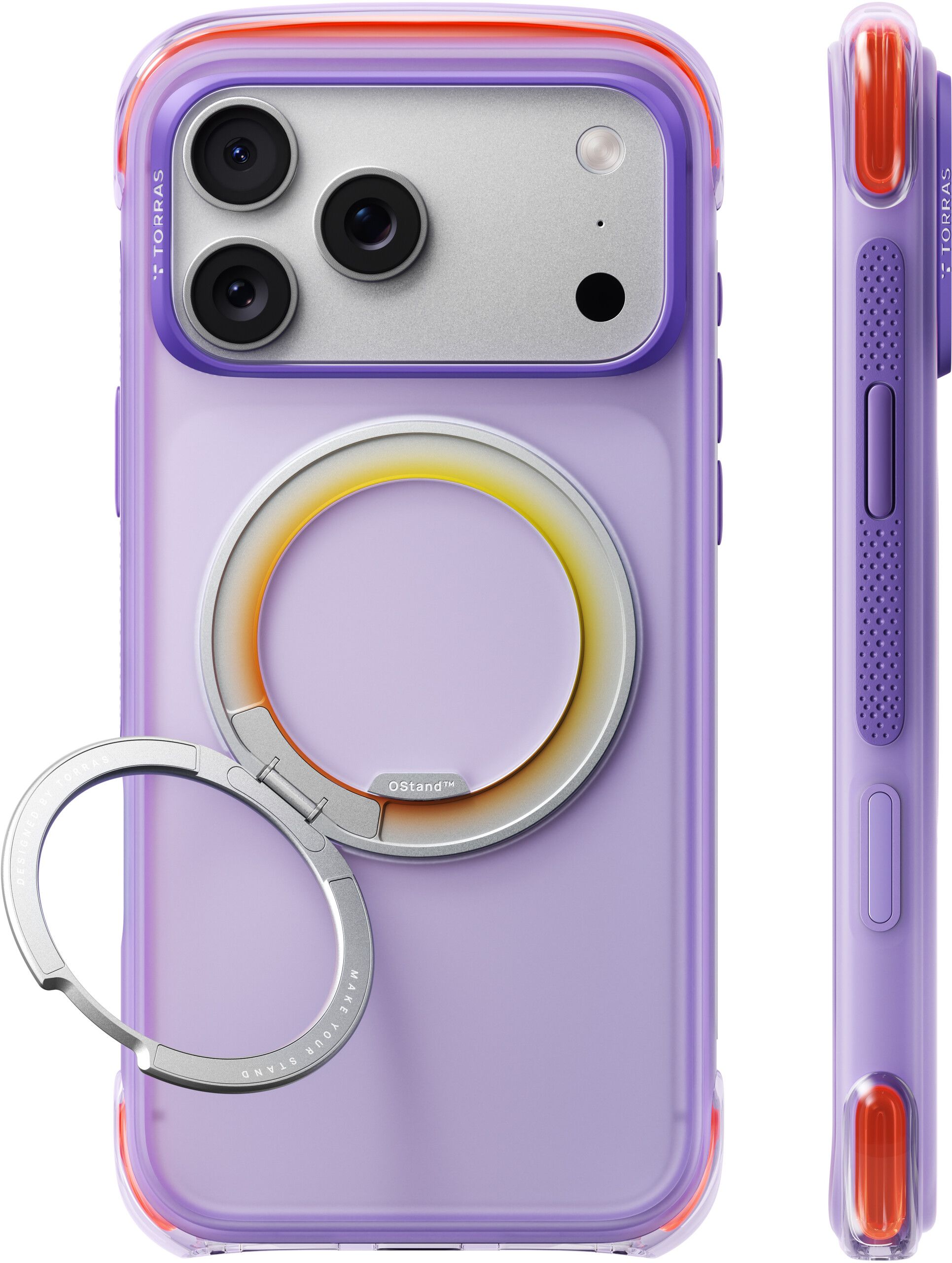 Torras O3 Air Core (iPhone 18 Pro) - Prism Plum