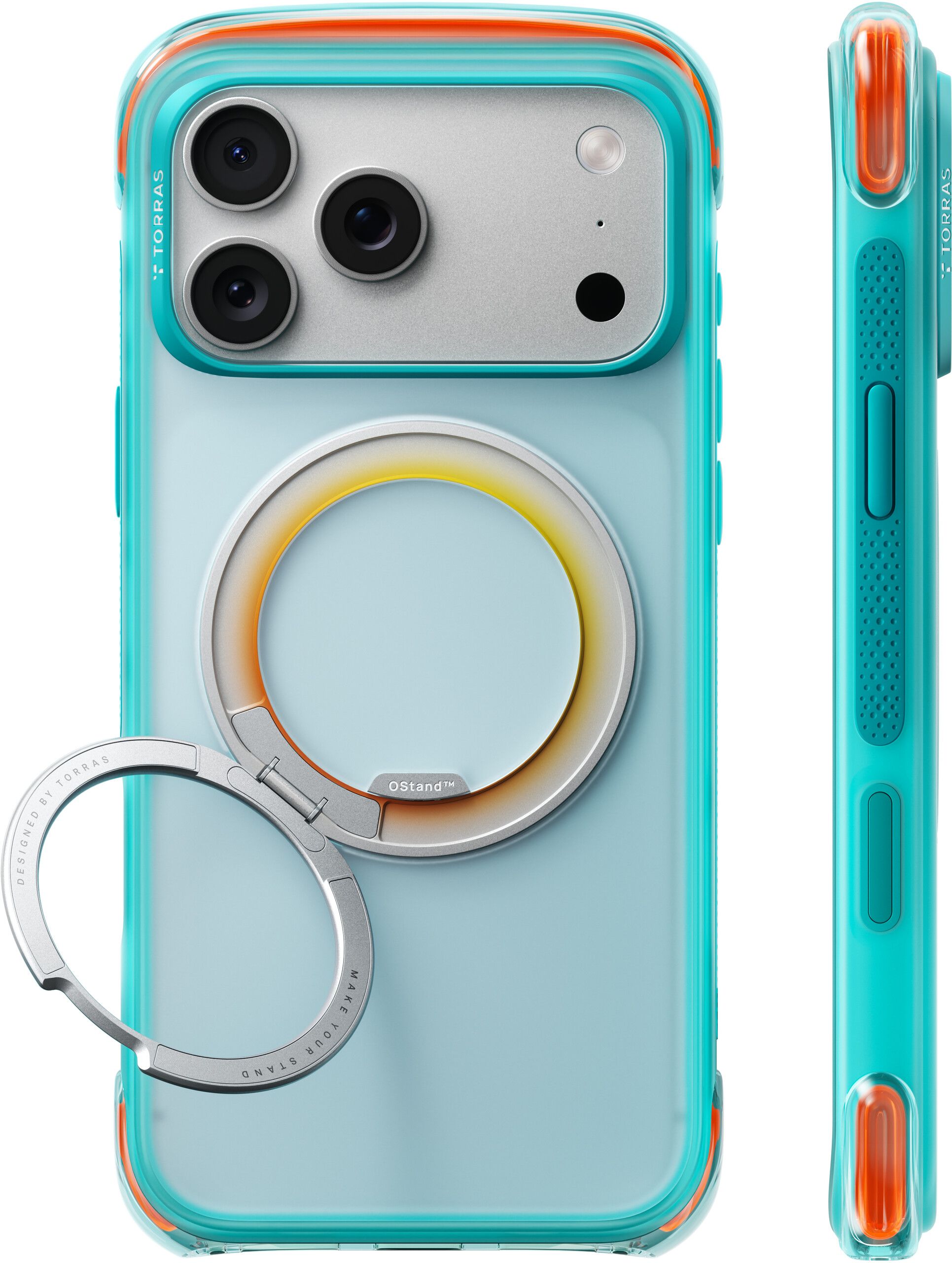 Torras O3 Air Core (iPhone 18 Pro) - Prism Turquoise