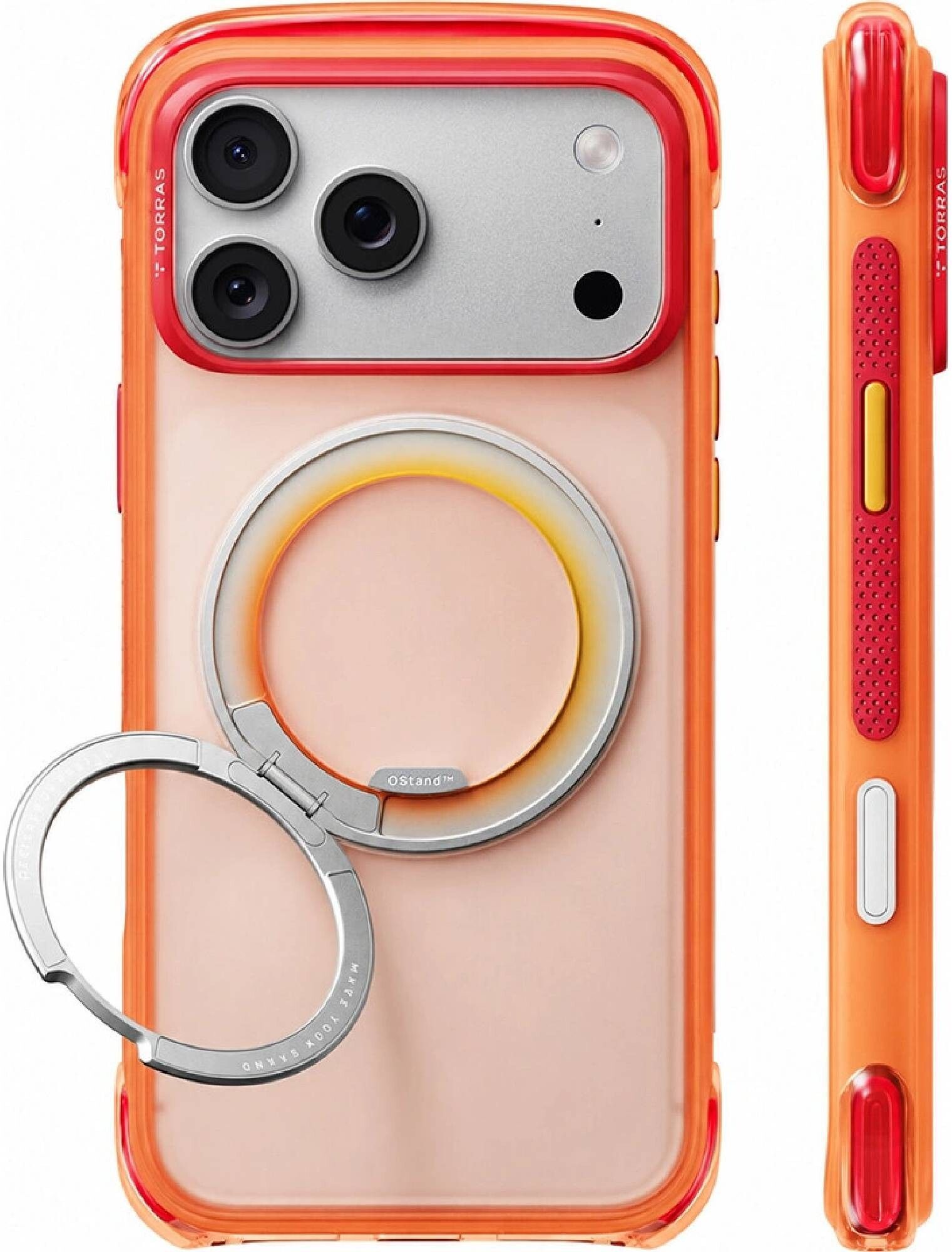 Torras O3 Air Core (iPhone 18 Pro Max) - Prism Coral