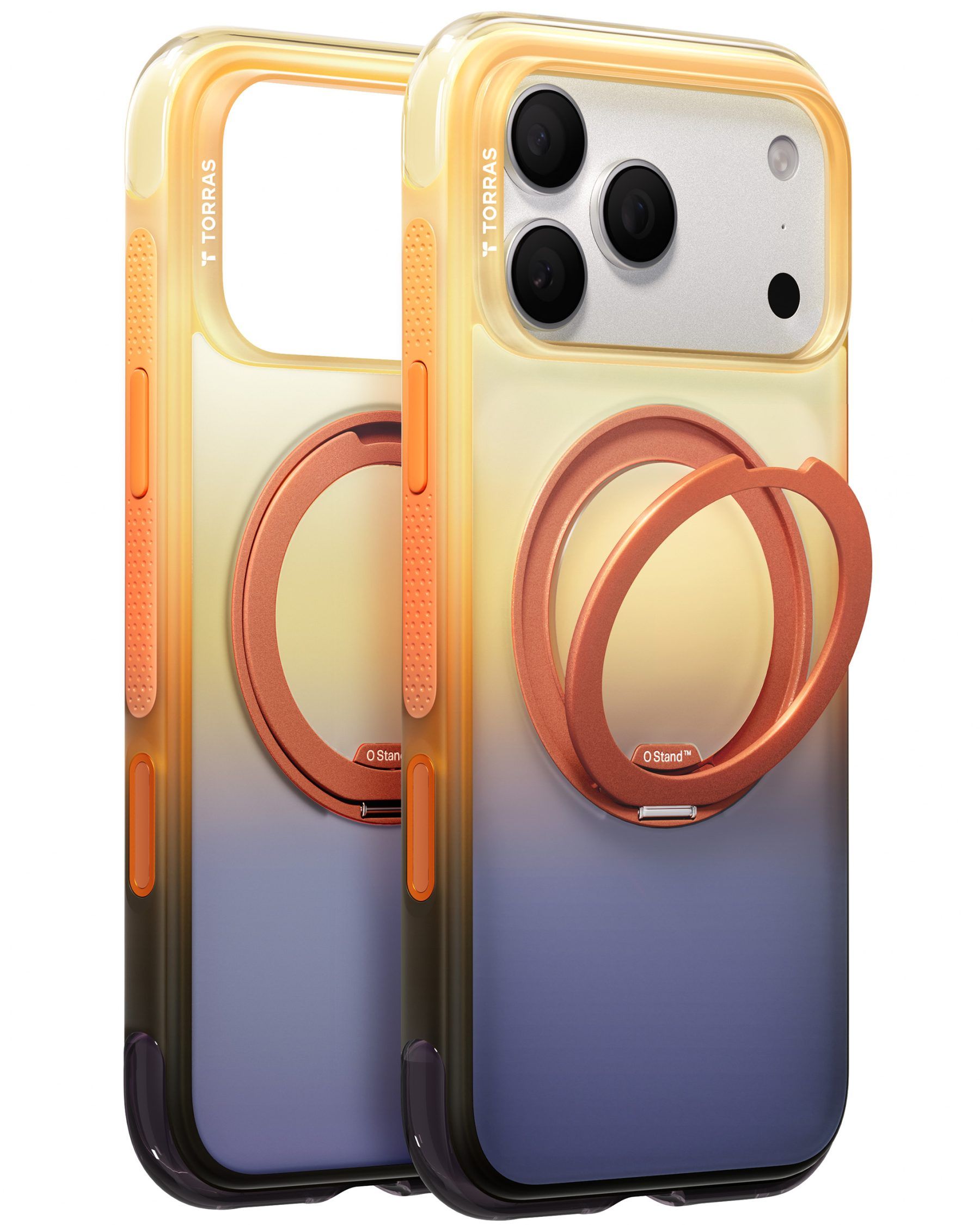 Torras O3 Air Gradient (iPhone 18 Pro) - Orange/Blå