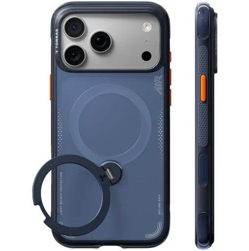 Torras Ostand Q3 Air (iPhone 18 Pro Max) - Mörkblå