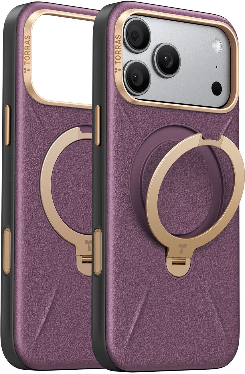 Torras Ostand Q3 VegSkin (iPhone 18 Pro Max) - Lila