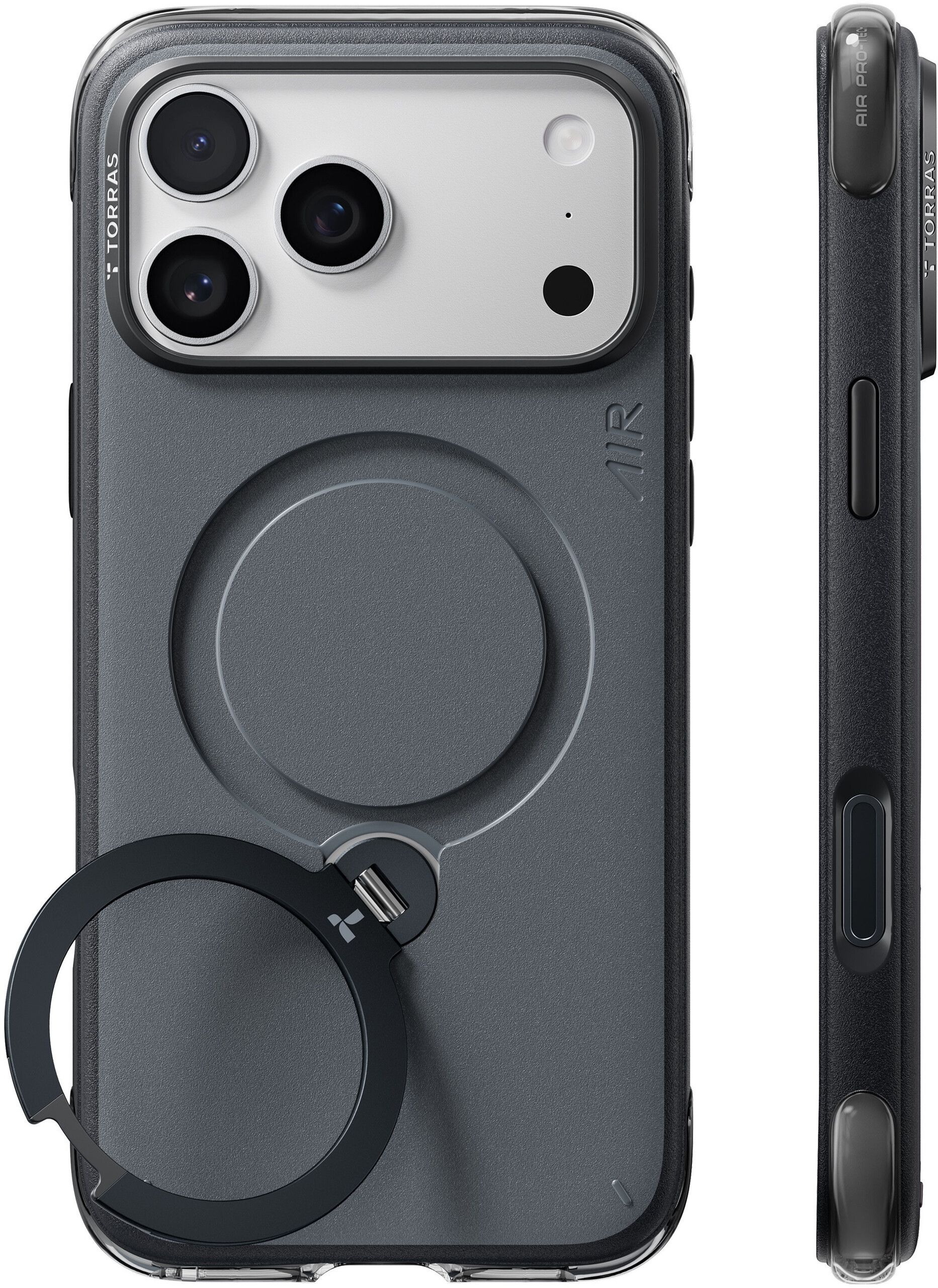 Torras Q3 Air Essential (iPhone 18 Pro) - Svart