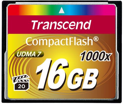 Transcend CompactFlash CF 1066X Ultimate - 16 gb