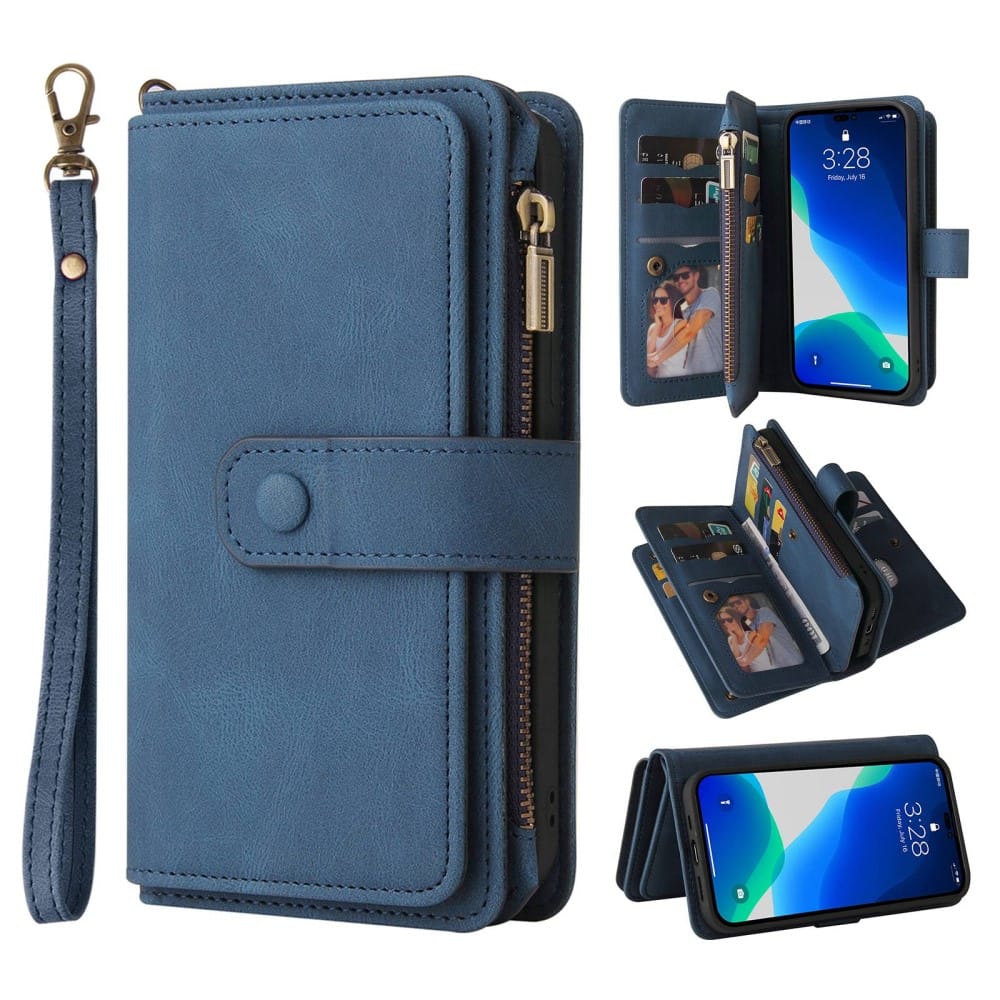 Trolsk 15 Card Wallet (iPhone 14) - Blå
