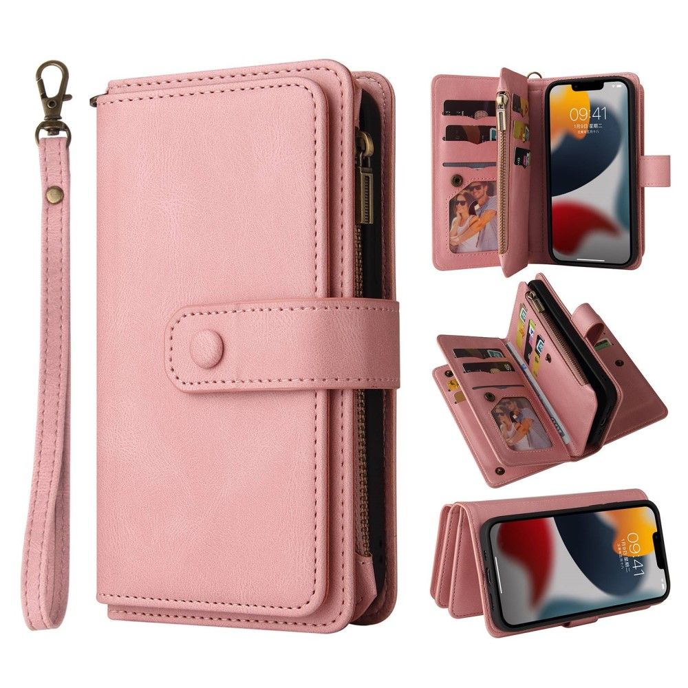 Trolsk 15 Card Wallet (iPhone 14) - Rosa