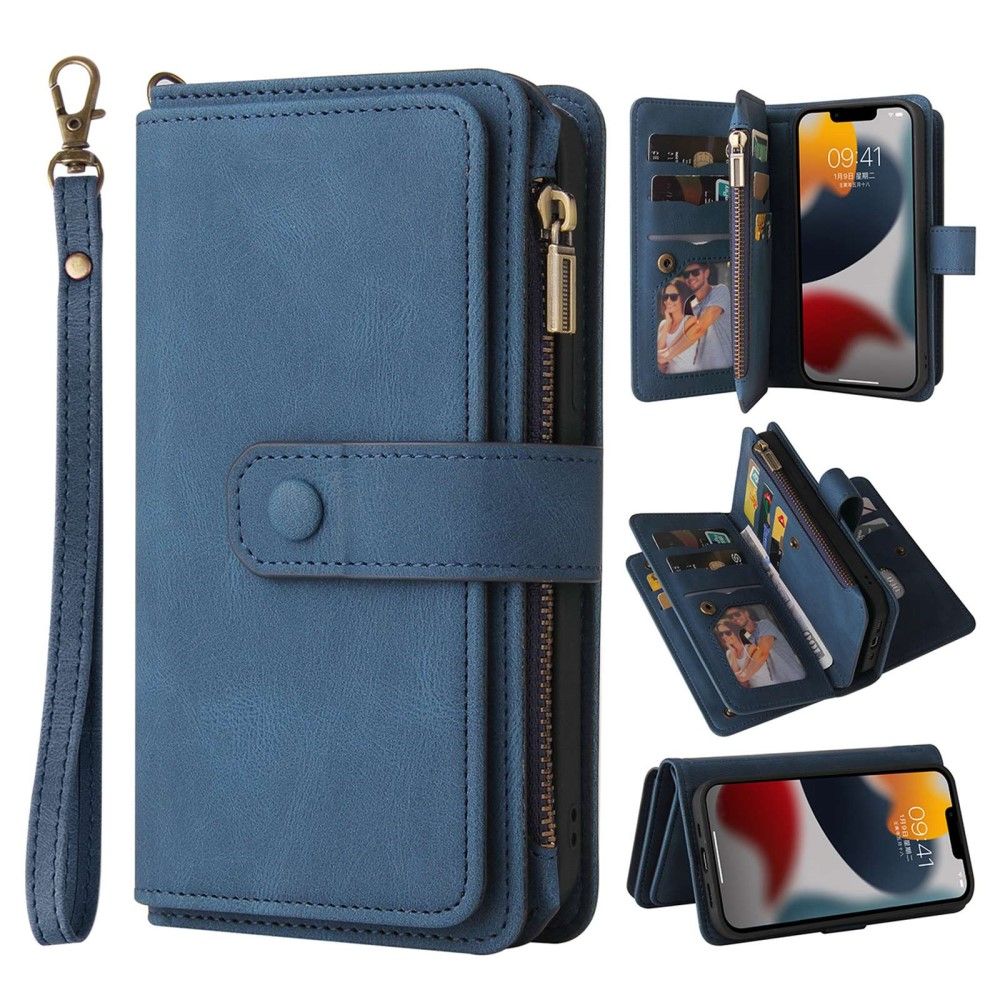 Trolsk 15 Card Wallet (iPhone 14 Plus) - Blå
