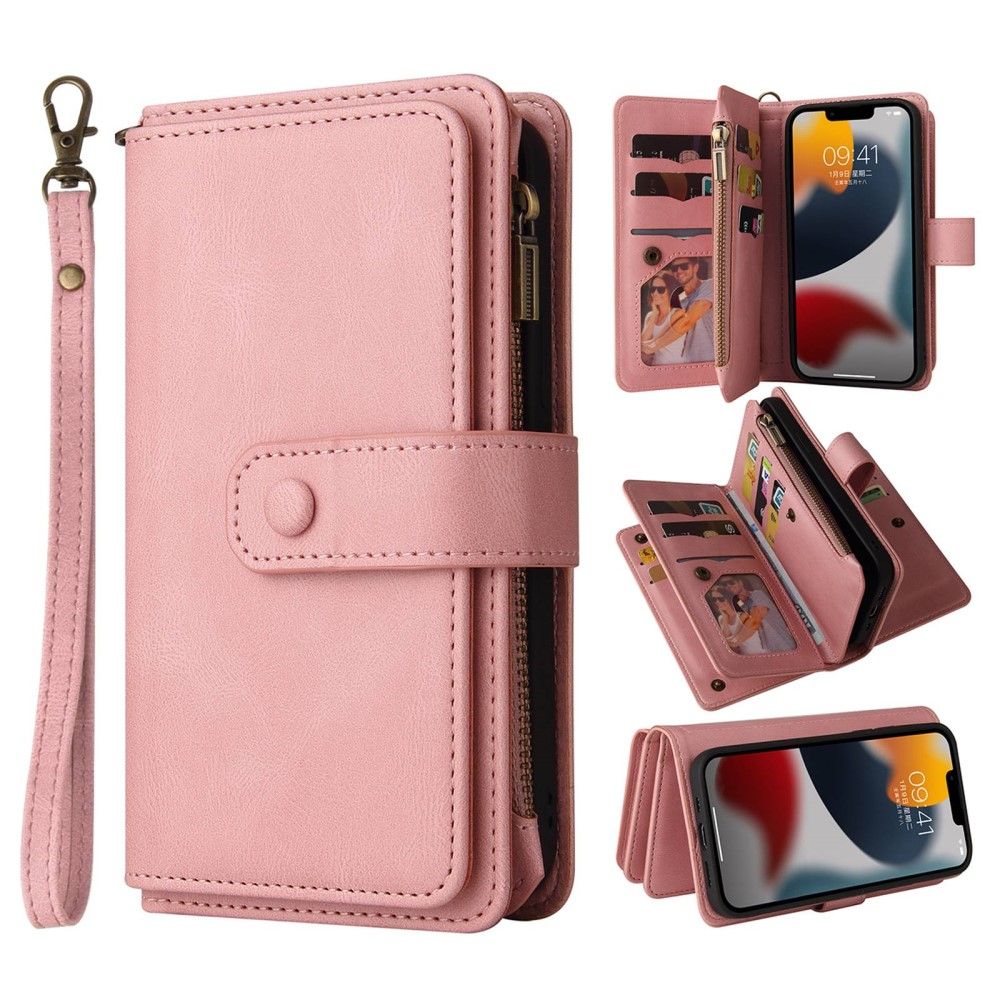 Trolsk 15 Card Wallet (iPhone 14 Plus) - Rosa