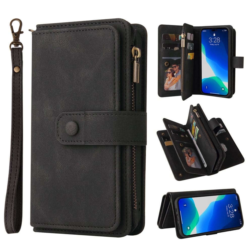 Trolsk 15 Card Wallet (iPhone 14) - Svart