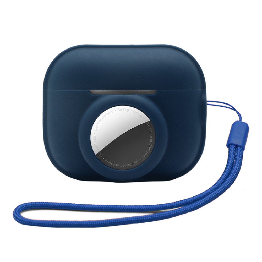 Trolsk 2-i-1 beskyttelsesveske (AirPods Pro 2/AirTag) - Blå