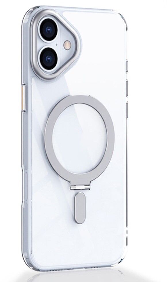 Trolsk akryldeksel med MagSafe (iPhone 16) - Sølv
