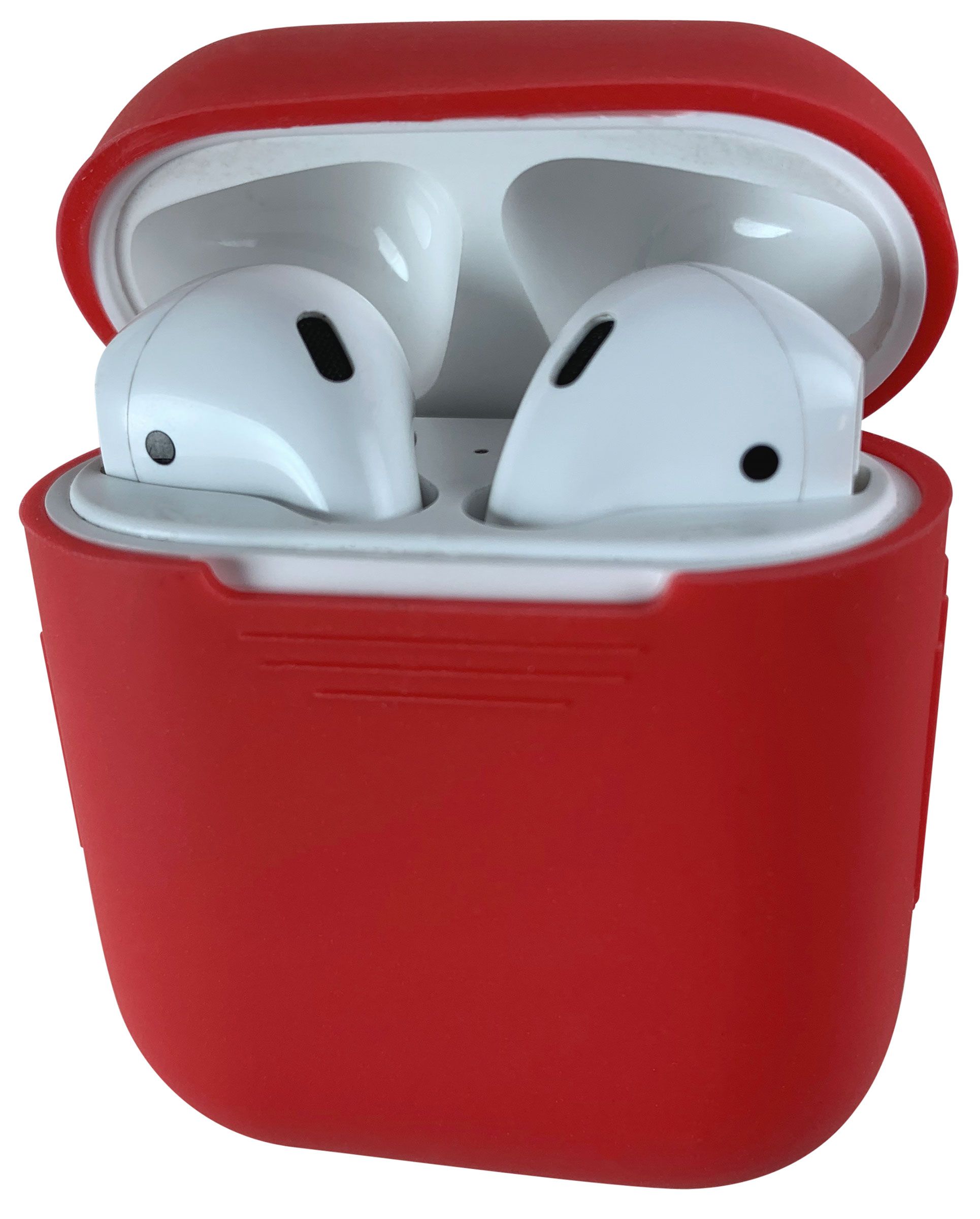 Trolsk AirPods Silicone Case (AirPods 1 / 2) - Röd
