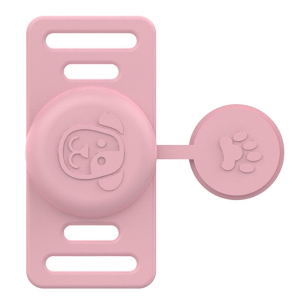 Trolsk AirTag-holder for dyr (AirTag) - Rosa