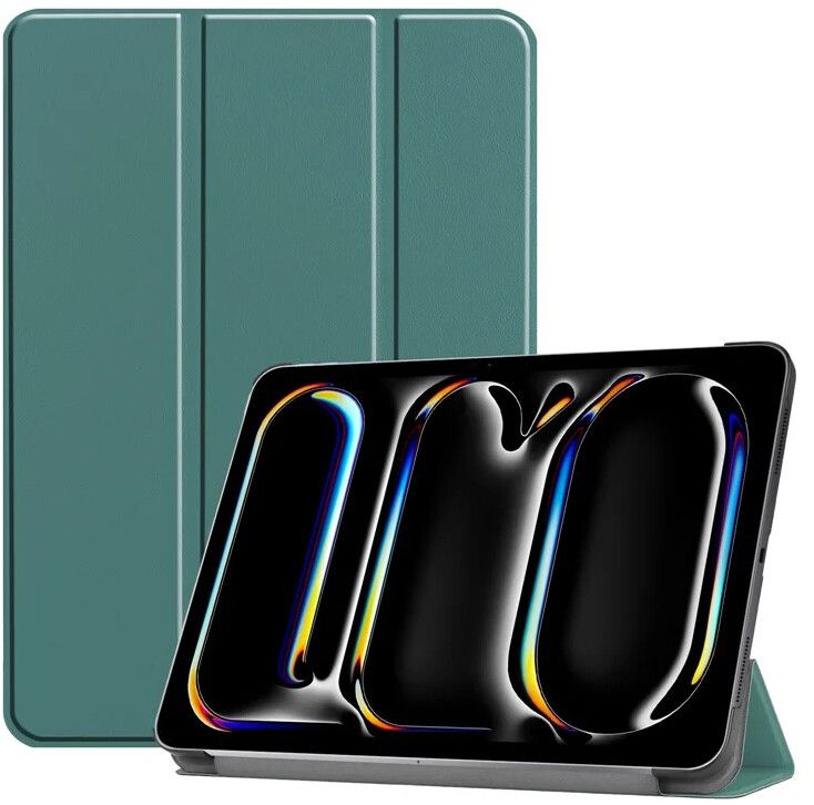 Trolsk Auto Wake Cover (iPad Pro 13 (2024)) - Grønn