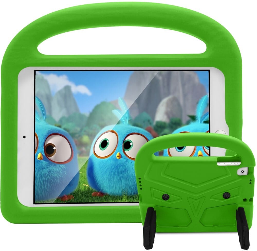 Trolsk Barneetui med Håndtak EVA (iPad 9,7/Air 1/2) - Grön