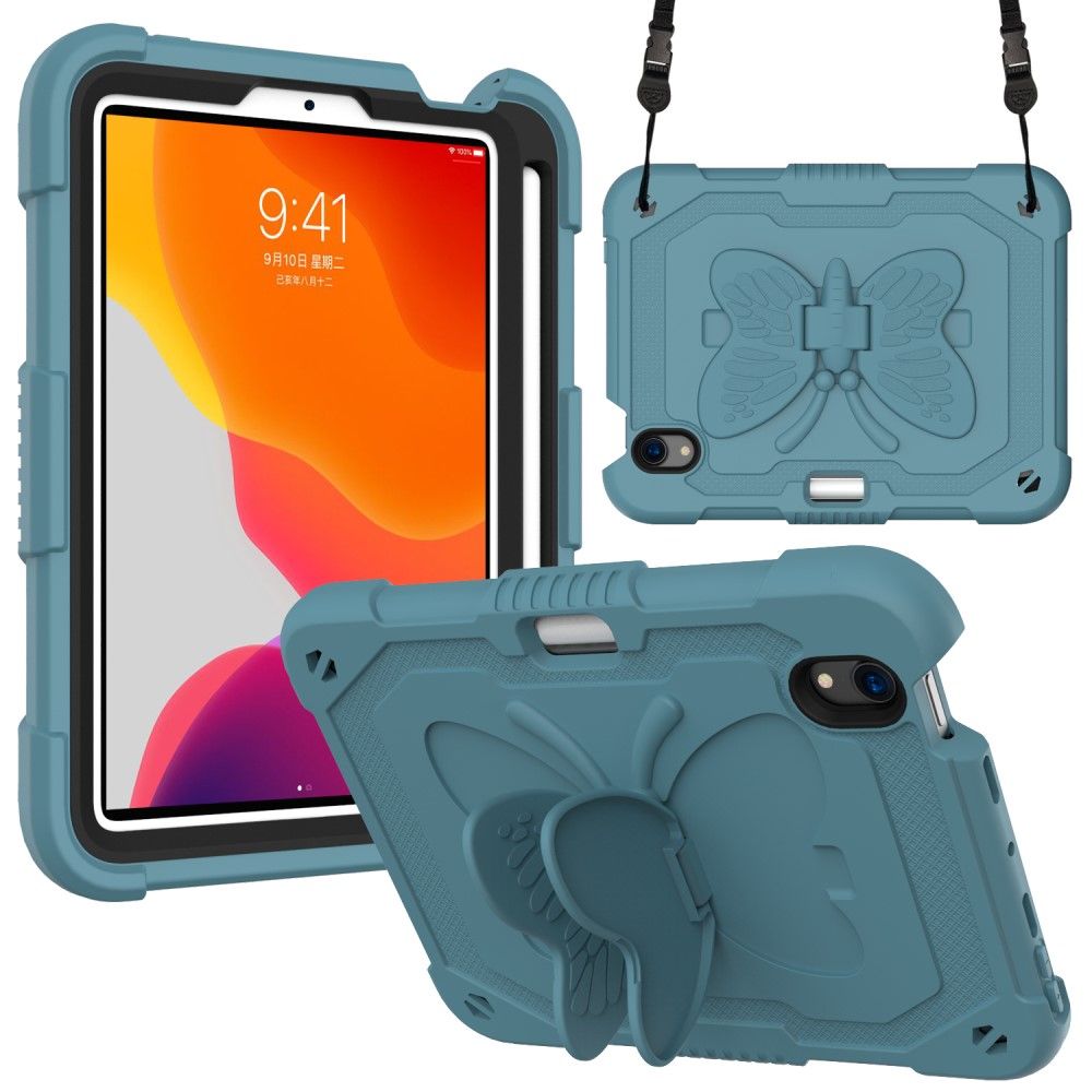Trolsk Barnskal med Fjäril (iPad mini 7/6)