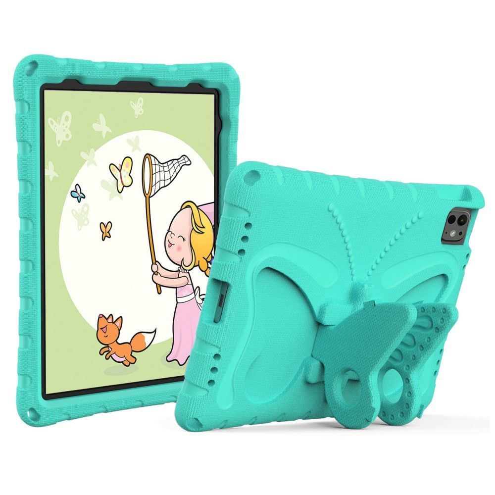 Trolsk barnedeksel med vinger (iPad Pro 11 (2024)) - Turkis