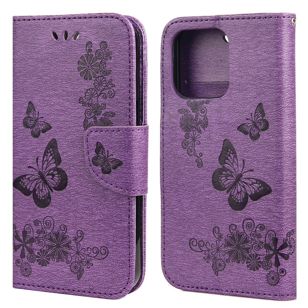 Trolsk Butterfly Wallet (iPhone 13 Pro) - Lilla
