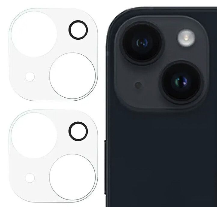 Trolsk kameralinseglass - 2-pakning (iPhone 15/15 Plus)