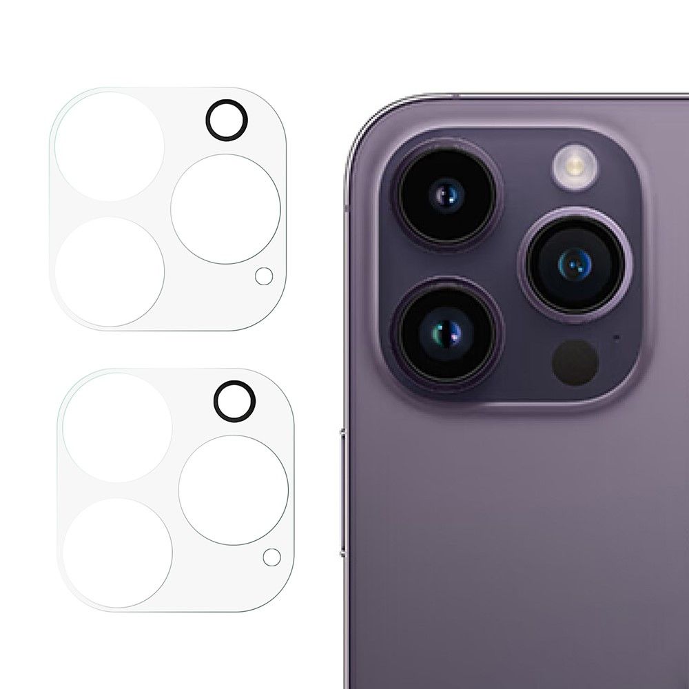 Trolsk Camera Lens Glass ? 2-pack (iPhone 15 Pro/15 Pro Max)