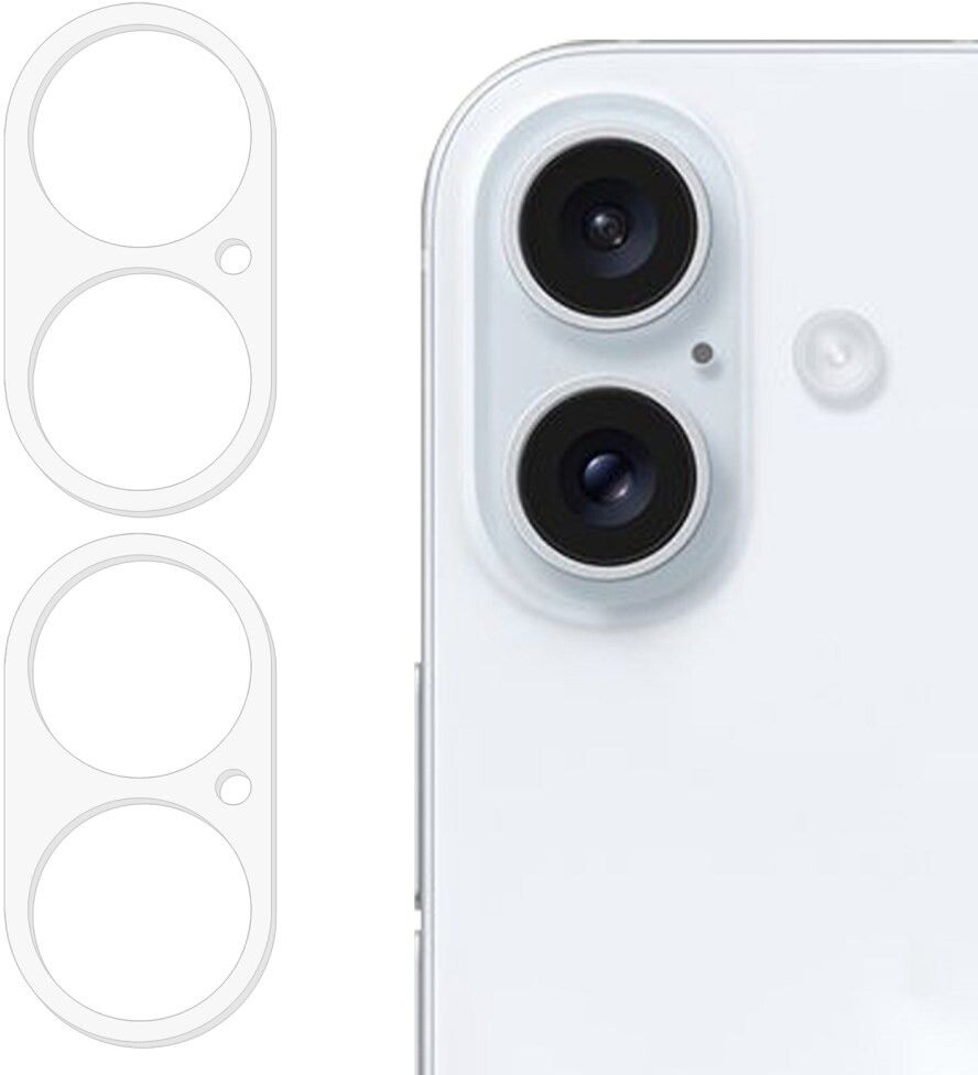Trolsk kameralinseglass - 2-pakning (iPhone 16/16 Plus)
