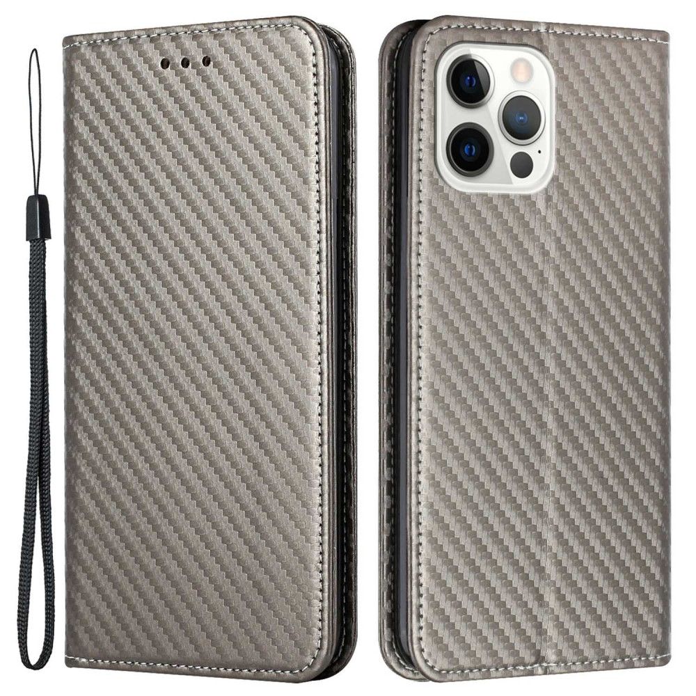 Trolsk Carbon Wallet (iPhone 14 Pro) - Grå