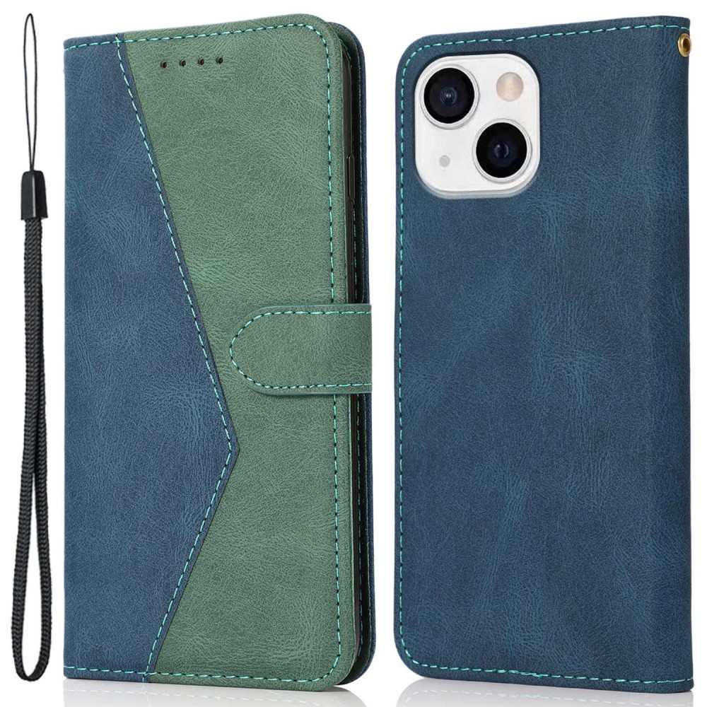 Trolsk Collision Wallet (iPhone 14 Plus) - Blå grønn