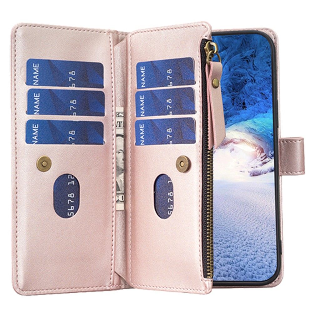 Trolsk Convi Wallet Case (iPhone 15) - Rose gull