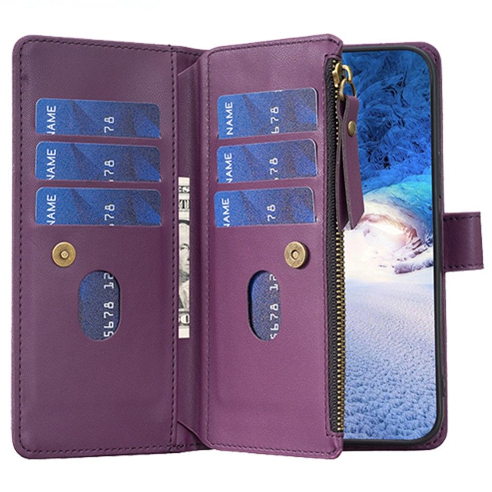 Trolsk Convi Wallet Case (iPhone 15) - Lila