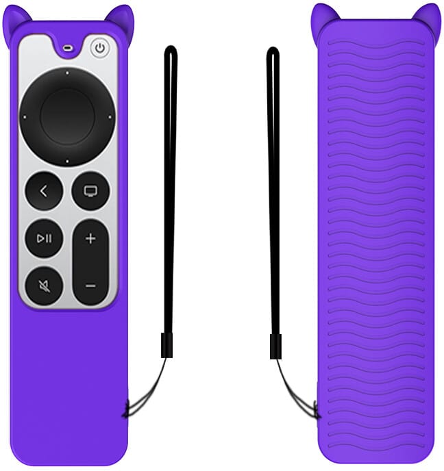 Trolsk Cute Slim Case (Siri Remote gen 3/2) - skall - Lilla