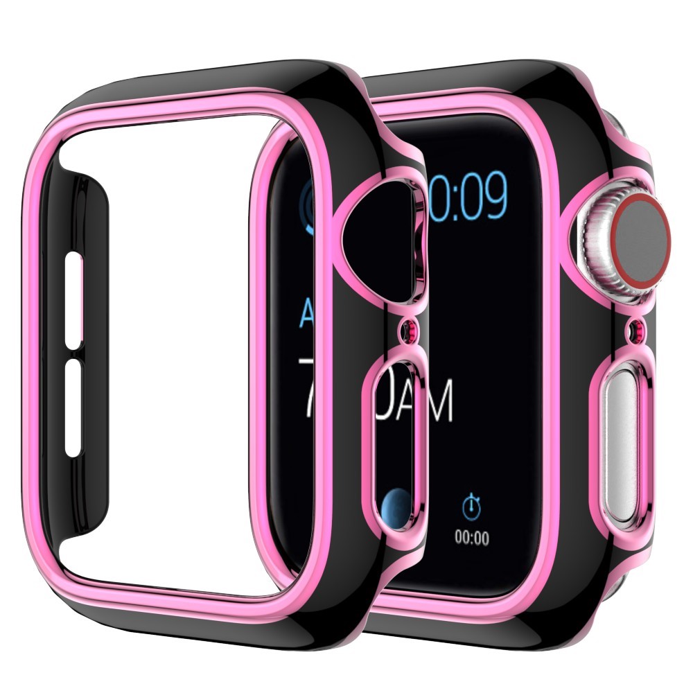 Trolsk Electric Case (Watch 1-3 42 mm) - Svart/rosa