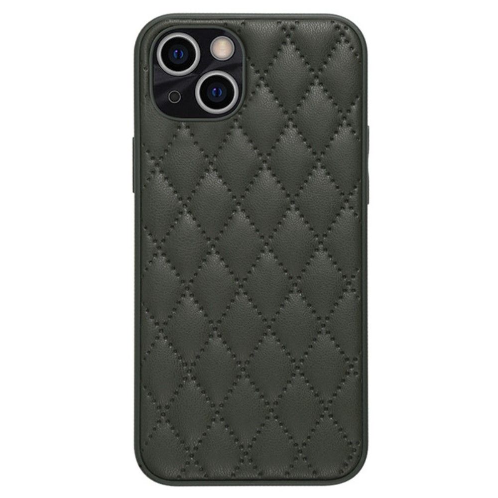 Trolsk Elegant Luxury Case (iPhone 14) - Mørk grønn