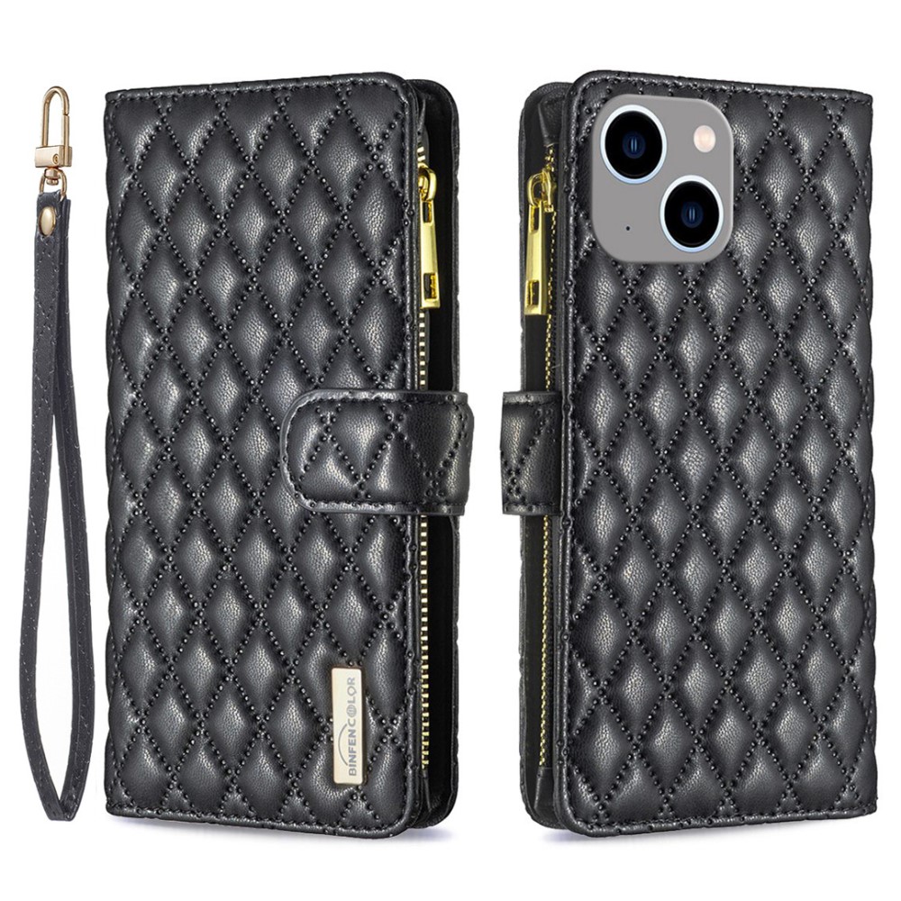 Trolsk Fashionable Wallet (iPhone 14 Plus) - Svart