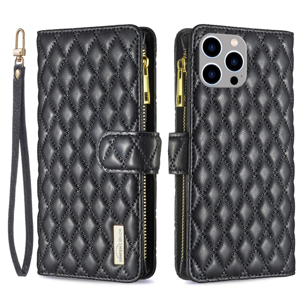Trolsk Fashionable Wallet (iPhone 14 Pro) - Svart