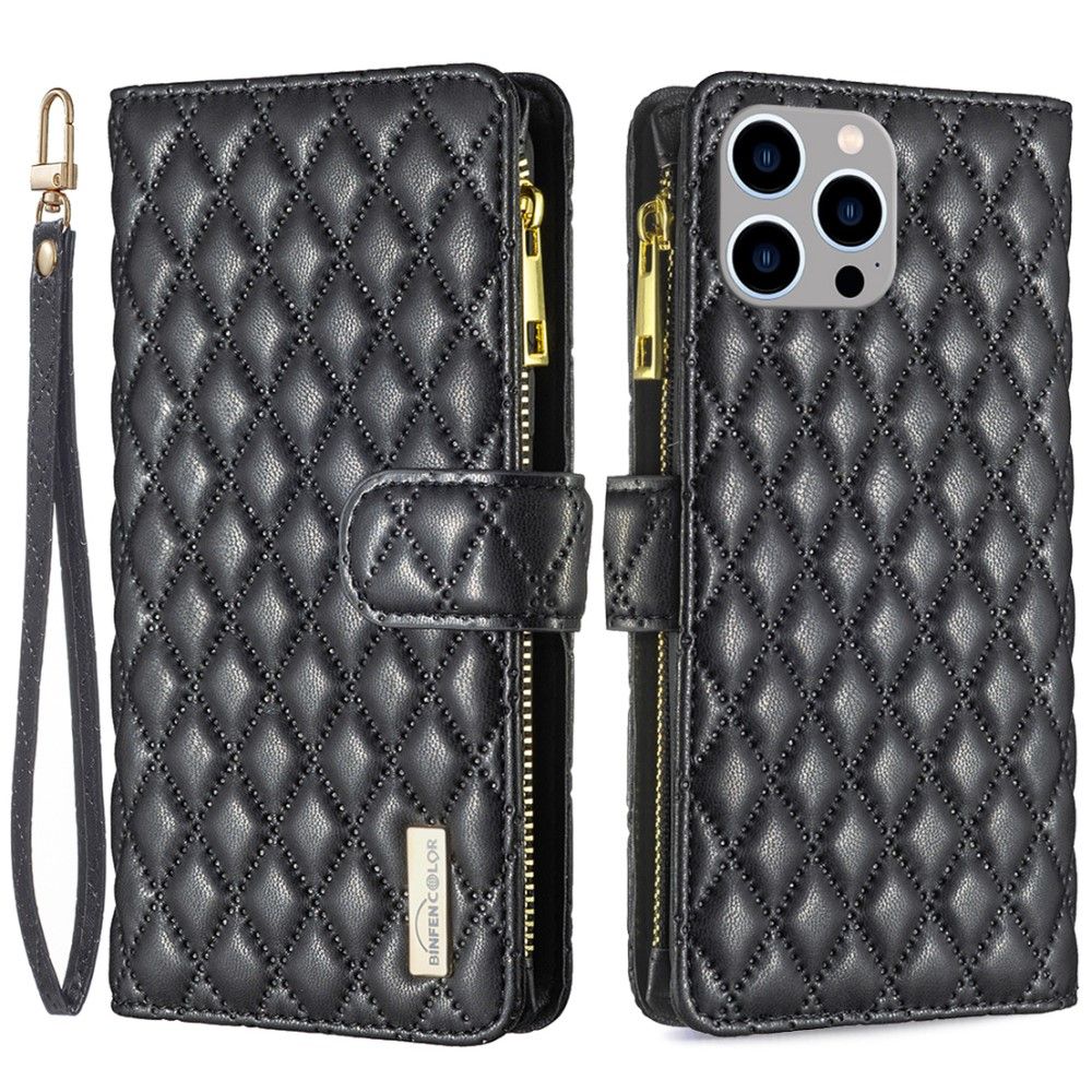 Trolsk Fashionable Wallet (iPhone 15 Pro) - Svart