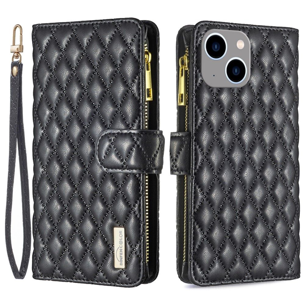 Trolsk Fashionable Wallet (iPhone 15) - Svart