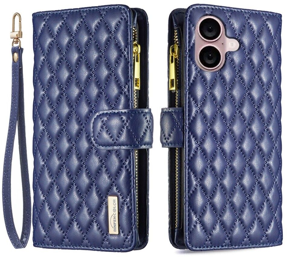 Trolsk Fashionable Wallet (iPhone 16) - Blå