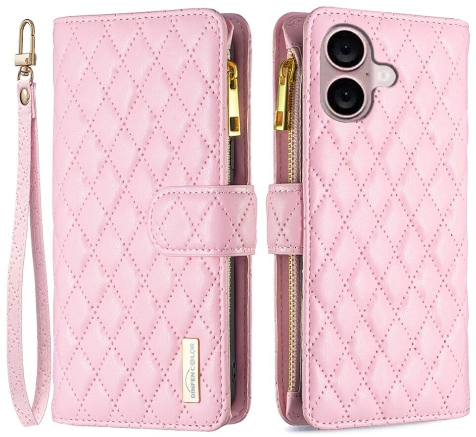 Trolsk Fashionable Wallet (iPhone 16 Plus) - Rosa