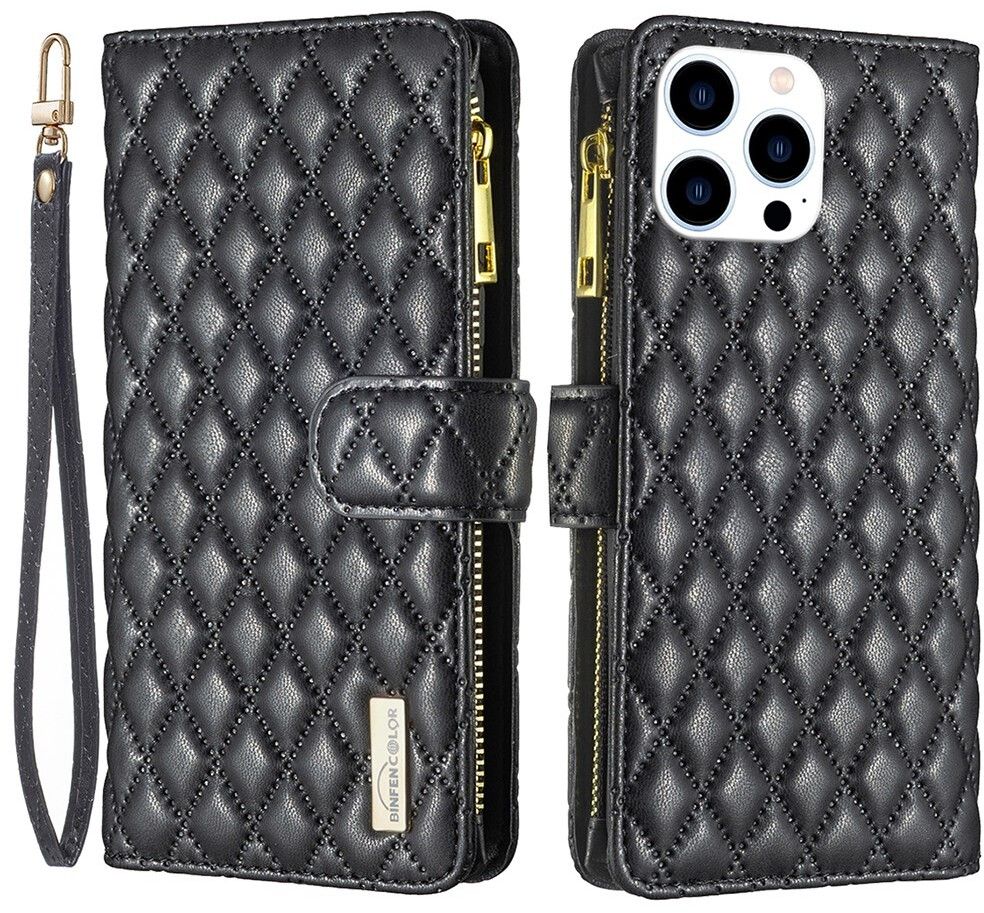 Trolsk Fashionable Wallet (iPhone 16 Pro Max) - Svart