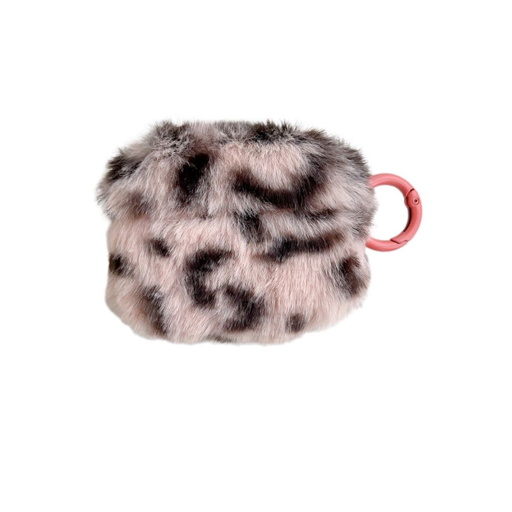 Trolsk Fluffy Cover (AirPods Pro 2) - Lys rosa/brun
