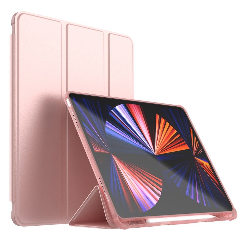 Trolsk deksel med Apple Pencil-spor (iPad Pro 11) - Rosa