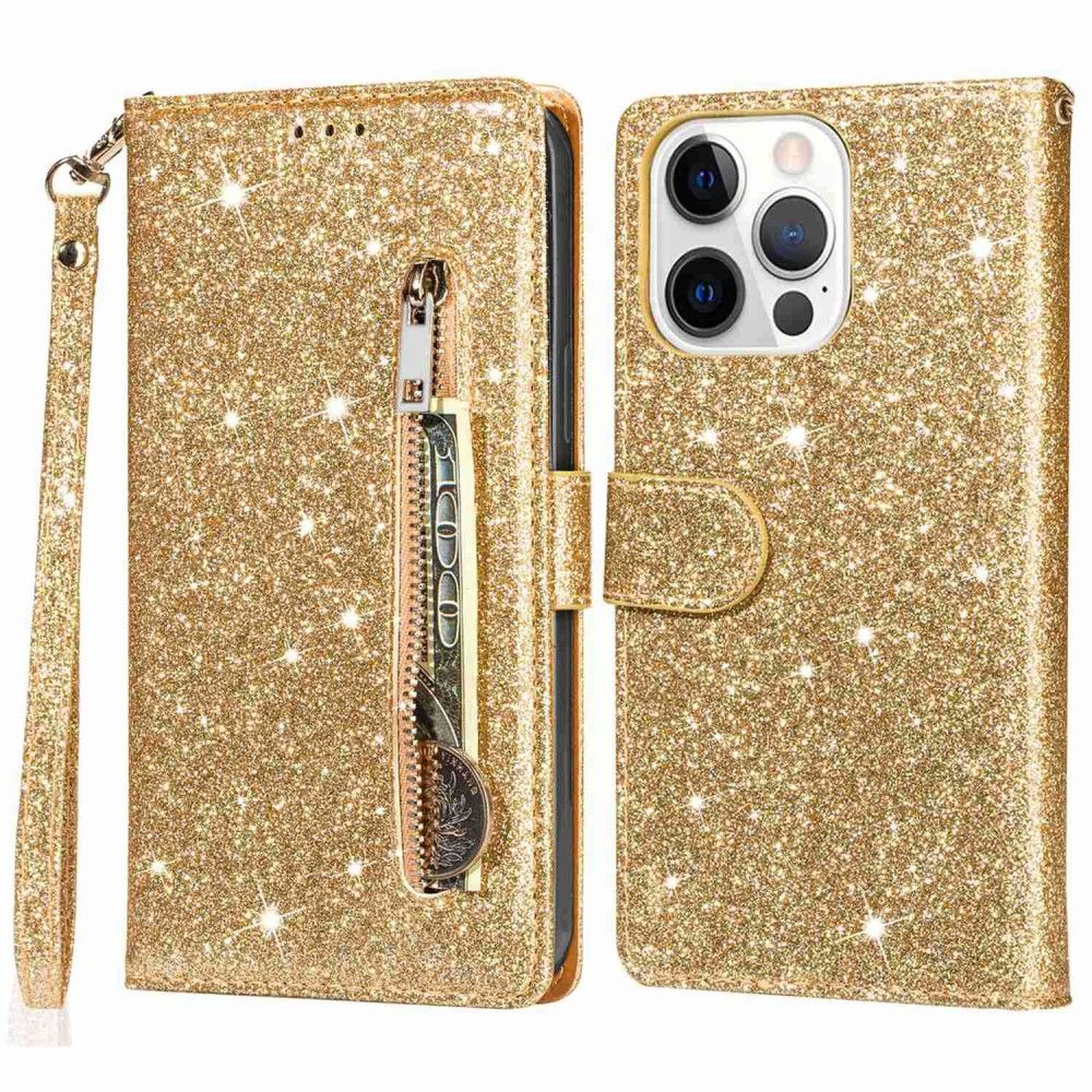 Trolsk Glitter Wallet (iPhone 15 Pro) - Gull