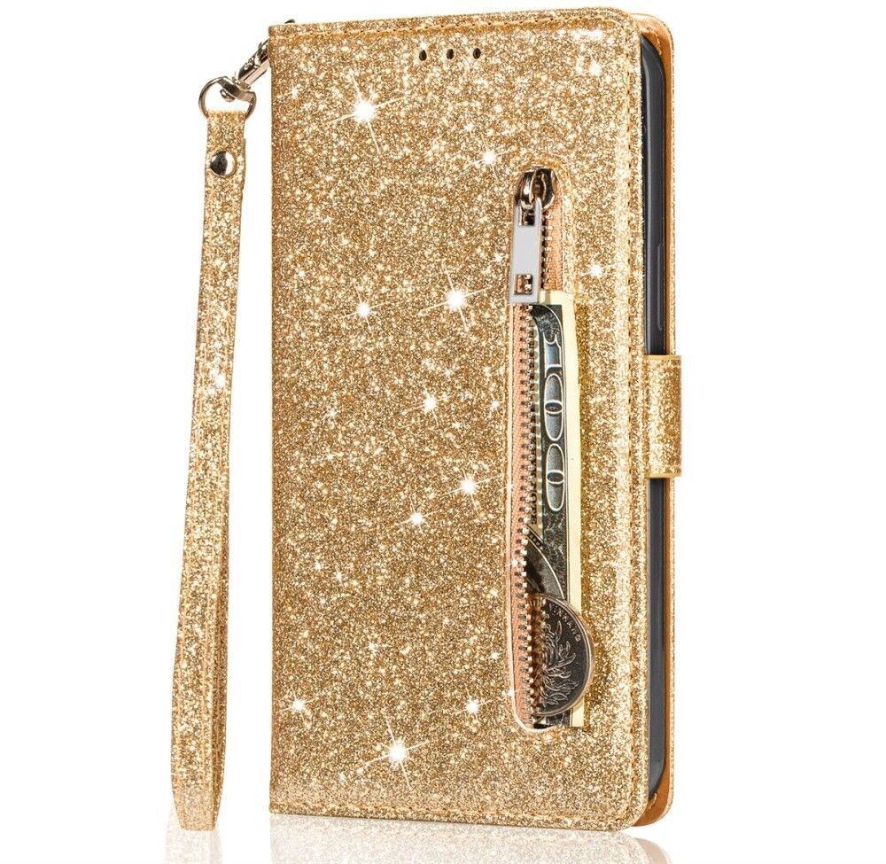 Trolsk Glitter Wallet (iPhone 16 Pro) - Gull