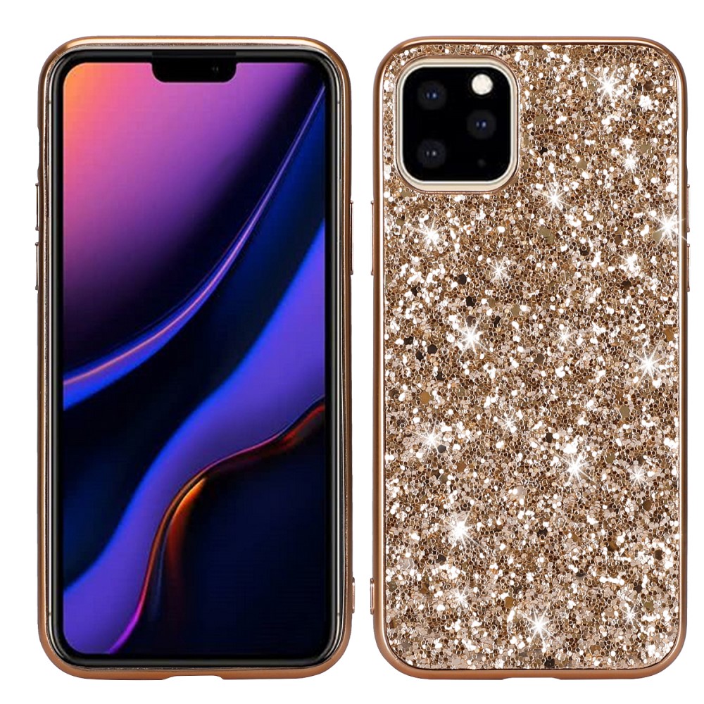 Trolsk glitrende iPhone 11) - Gull