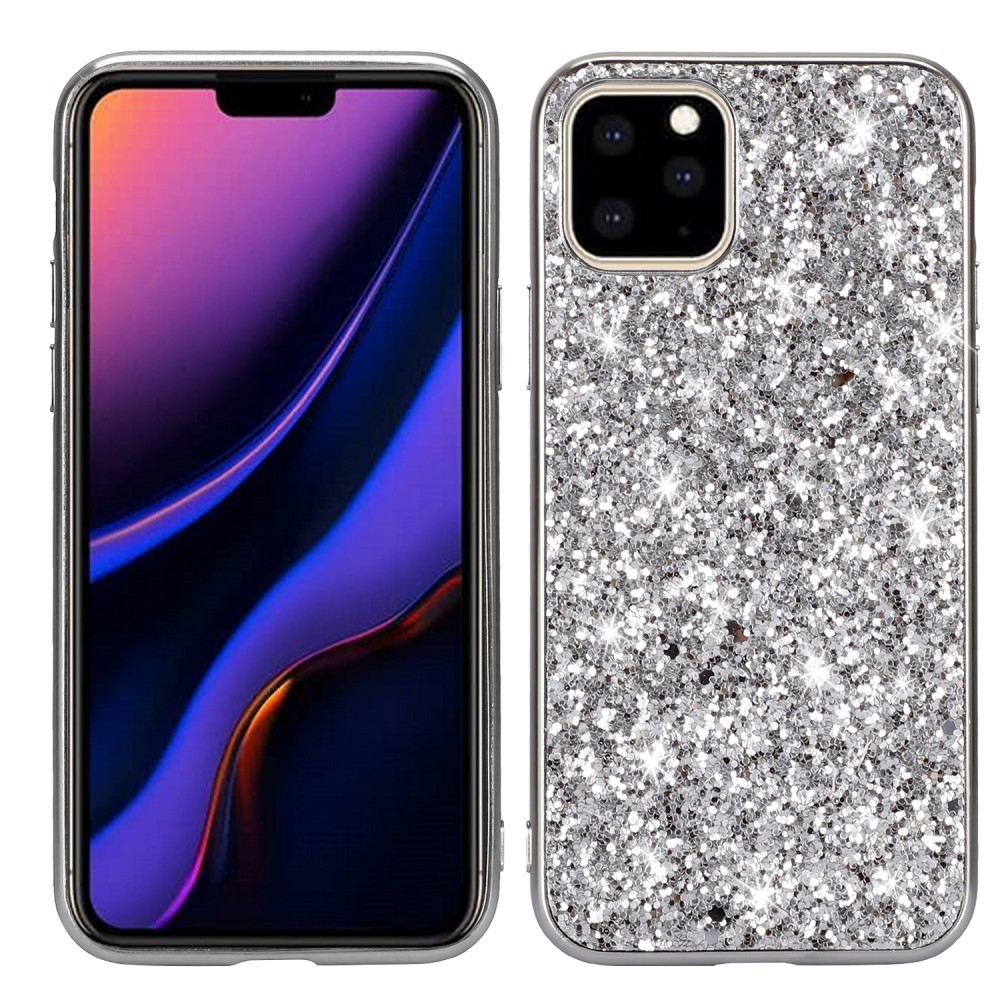 Trolsk glitrende iPhone 11) - Sølv
