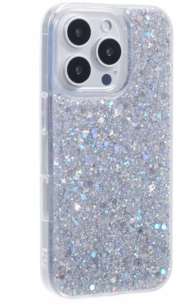 Trolsk Glitrende iPhone -deksel (iPhone 16 Pro Max)