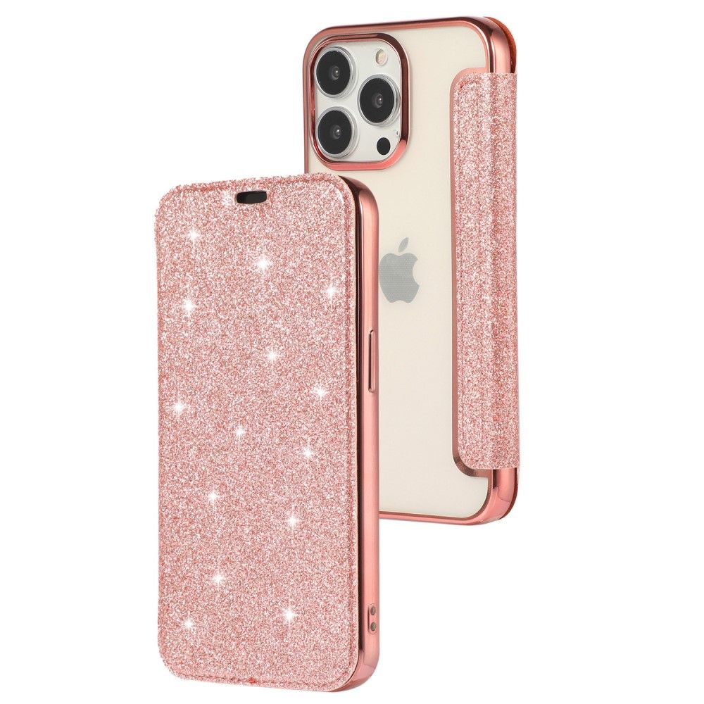 Trolsk Sparkly Cover (iPhone 15) - Rosa