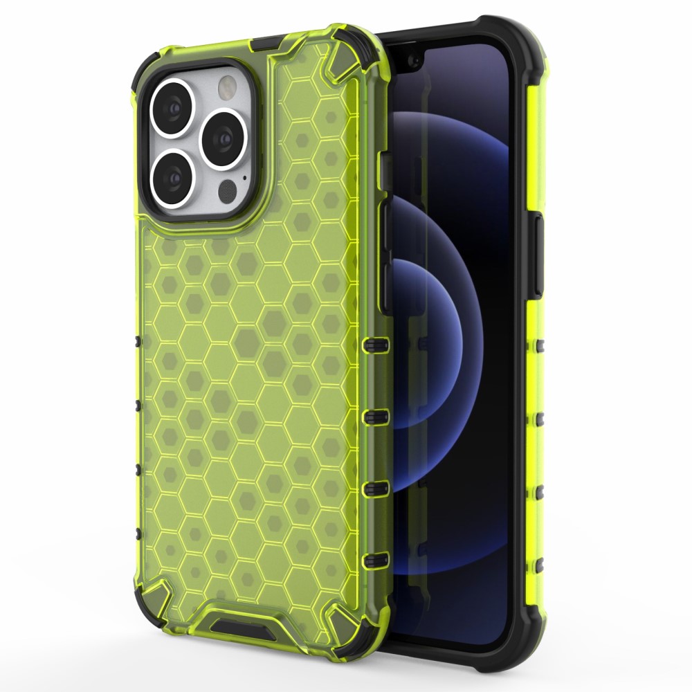 Trolsk Honeycomb Hybrid iPhone 13 Pro) - Gul