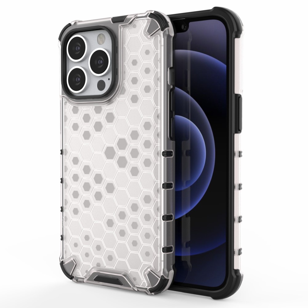 Trolsk Honeycomb Hybrid iPhone 13 Pro) - Grå