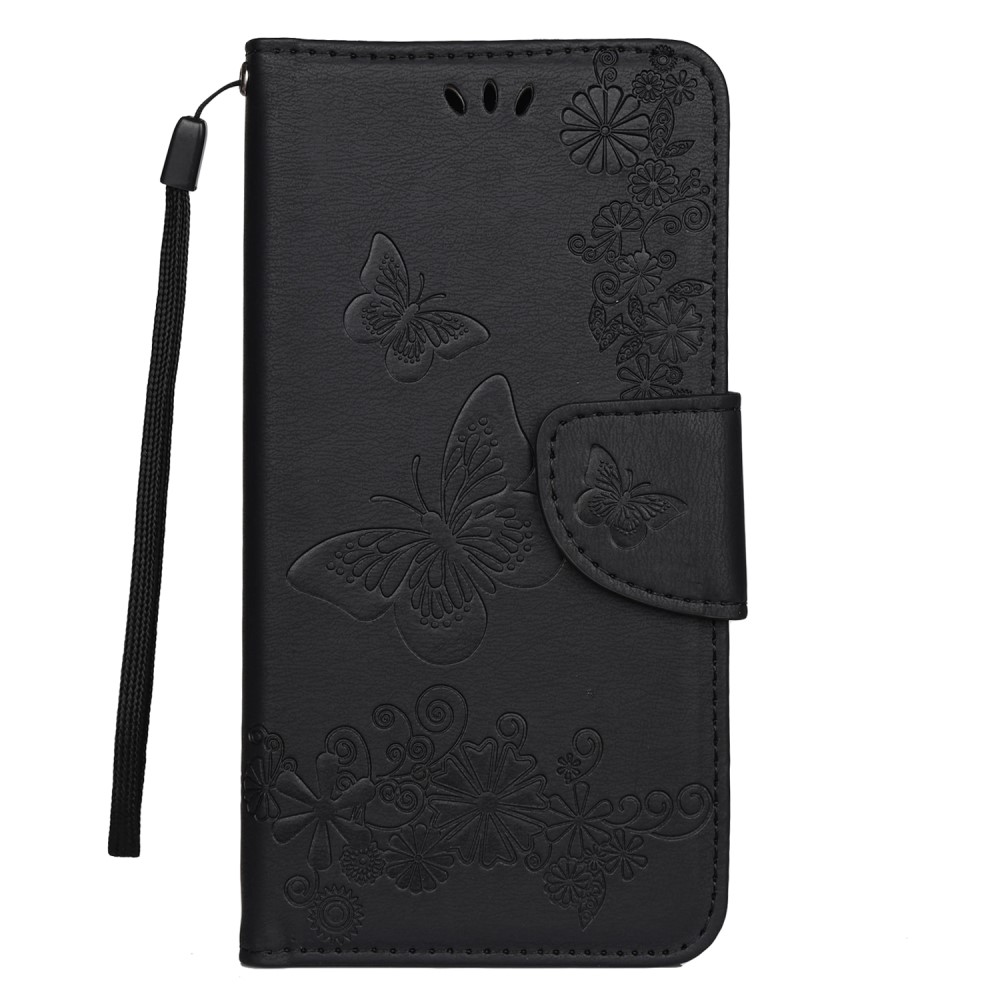 Trolsk Imprint Butterfly Wallet (iPhone 11 Pro) - Svart